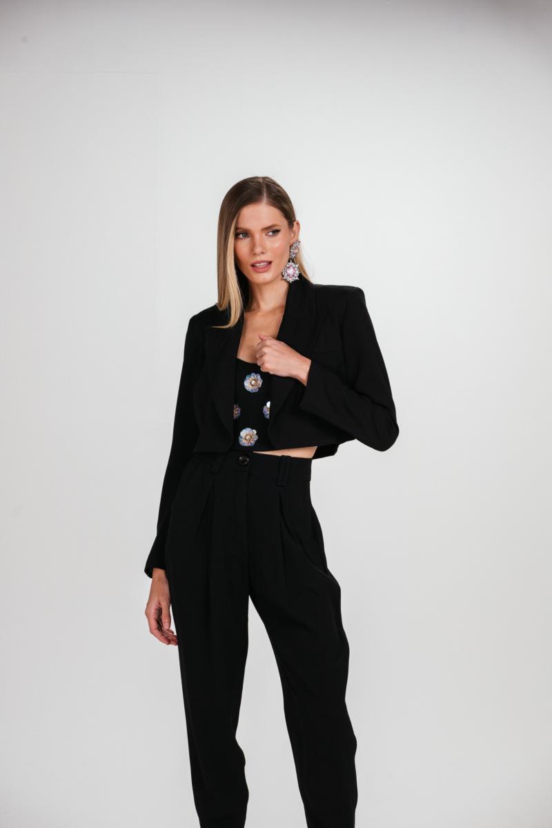 Blazer Carmela - Preto