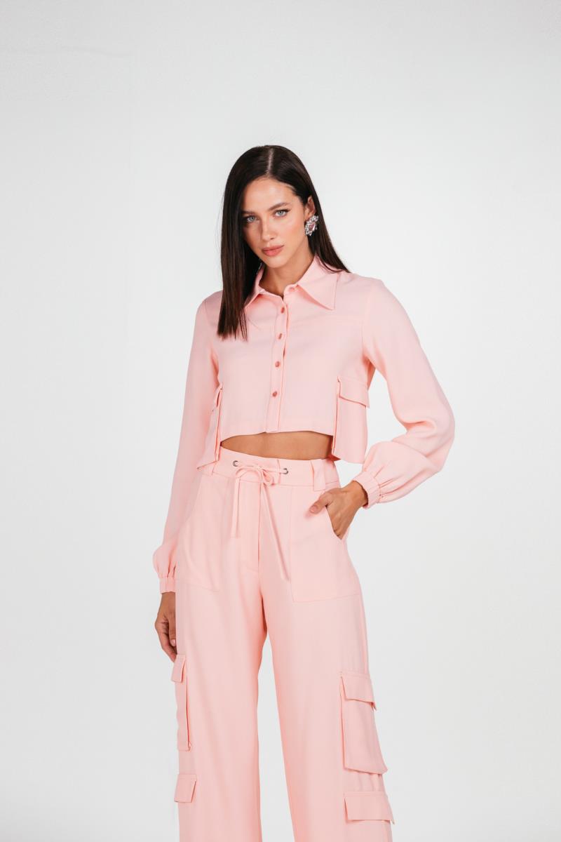 Camisa Lali - Peach